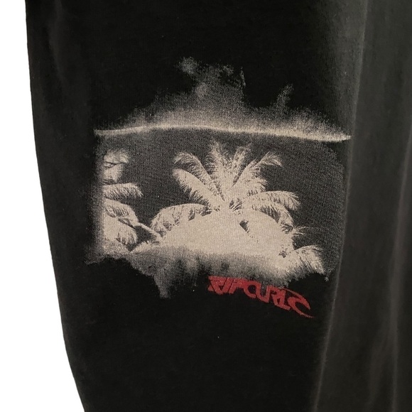 RIP CURL Hawaii Short Sleeve Men Graphic Tee Shirt Men L Large - Picture 4 of 6